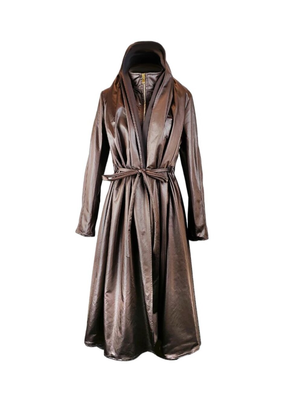 The Satin Martine Coat